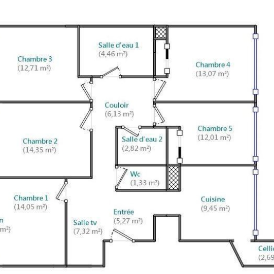  Annonces CRETEIL : Appartement | CRETEIL (94000) | 13 m2 | 615 € 