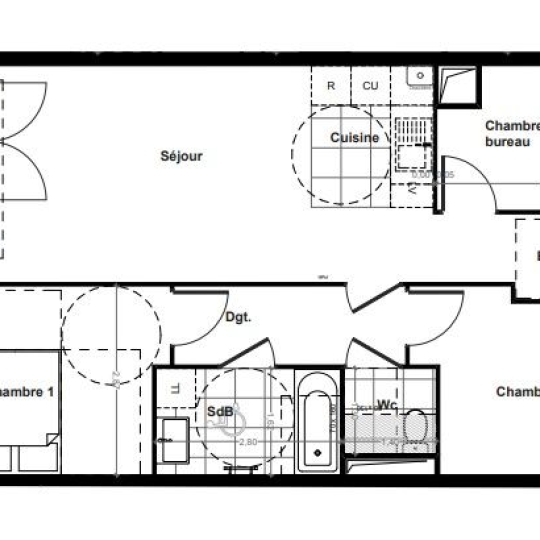  Annonces CRETEIL : Appartement | MONTREUIL (93100) | 65 m2 | 331 000 € 