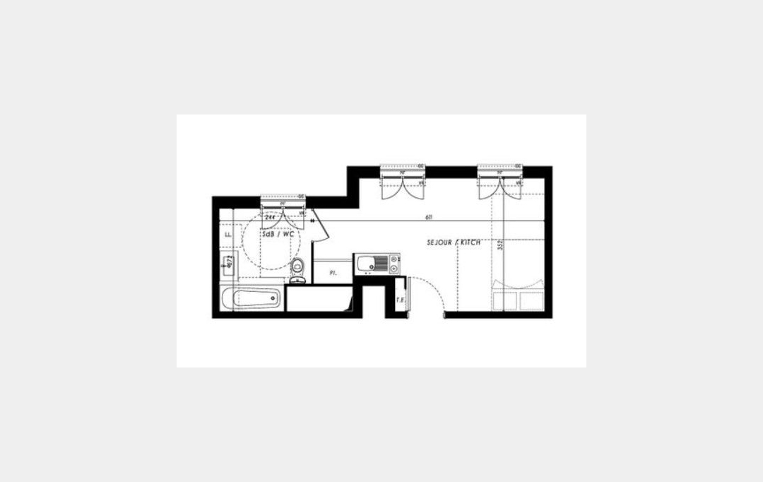 Annonces CRETEIL : Appartement | YERRES (91330) | 24 m2 | 155 000 € 